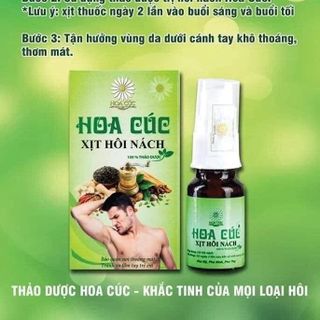 Xịt nách hoa cúc đặt trị hôi nách