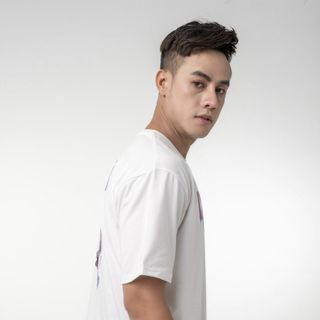 Áo thun cotton in lụa CYRER trẻ trung năng động