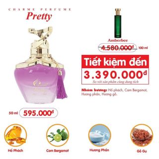 Nước Hoa Nữ Charme Pretty 50ml
