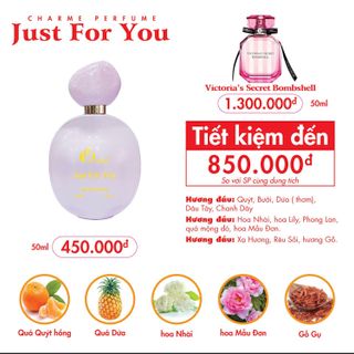 Nước Hoa Nữ Charme Just For You 50ml