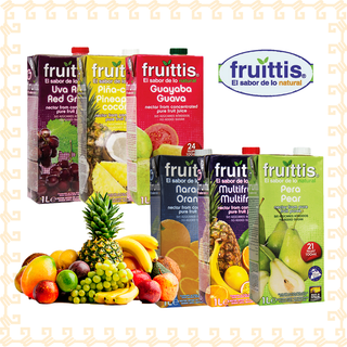 Nước ép trái cây nguyên chất Tây Ban Nha FRUITTIS 1 Lít (Cam|Thơm|Xoài|Thơm dừa|Ổi) giá sỉ