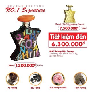 Nước Hoa Charme No.1 Signature 100ml