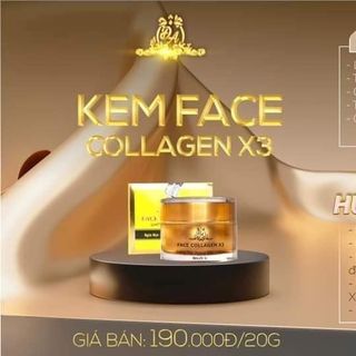 Face Collagen X3 (kem dưỡng da mặt) giá sỉ