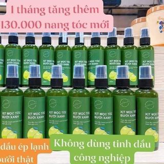 Xịt mọc tóc bưởi xanh