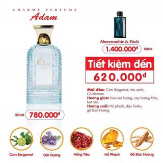 Nước Hoa Nam Charme ADAM 50ml