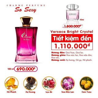 Nước Hoa Nữ Charme Sexy 100ml