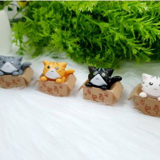 Bộ 4 mèo Nhật Bản Mini