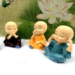 Bộ 4 tượng chú tiểu tứ không