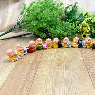Bộ 12 tượng chú tiểu 12 con giáp tài lộc