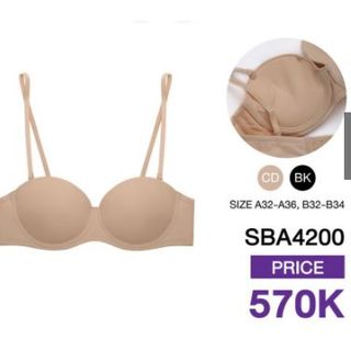Áo Lót Nâng Ngực Chỉnh Được 7 Kiểu Dây Thái Lan SBA4200