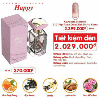 Nước Hoa Nữ Charme Happy 35ml
