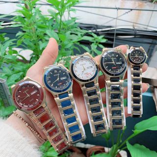 Đồng hồ nam nữ cặp đôi dây đá R,ado