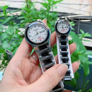 Đồng hồ nam nữ cặp đôi dây đá R,ado