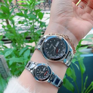 Đồng hồ nam nữ cặp đôi dây đá R,ado