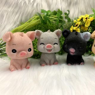 Tượng Heo 4 Màu
