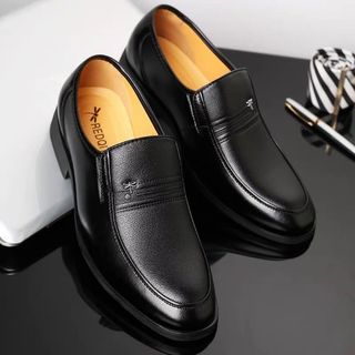 Giày lười nam trung niên cao cấp [bảo hành 2 năm] giá tại xưởng rẻ vô địch, chất da bò 100%, đế cao su khâu chắc chắn