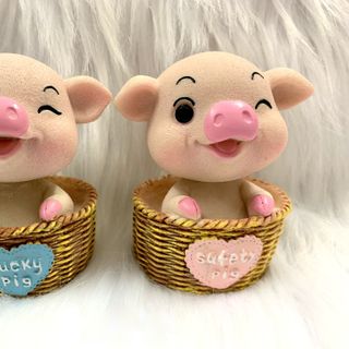 Bộ 2 con Heo Lucky và Safety