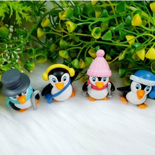 Bộ 4 tượng Chim Cánh Cụt