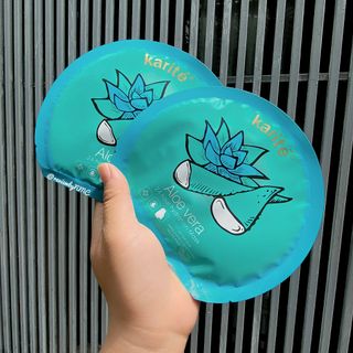 Mask Karite tinh chất thiên nhiên Cấp Ẩm Da& trắng da, hộp 12 miếng