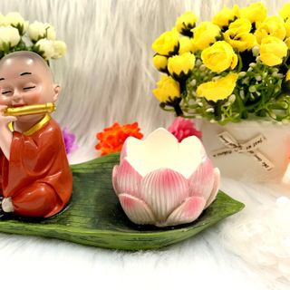 Tượng Xông Trầm Hoa Sen