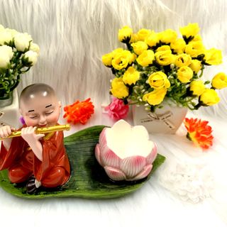 Tượng Xông Trầm Hoa Sen