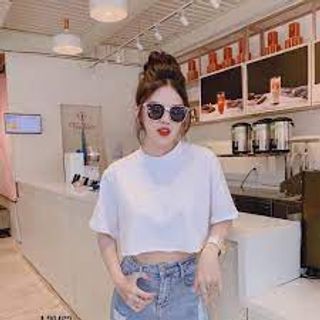 Áo Croptop Trơn CRT