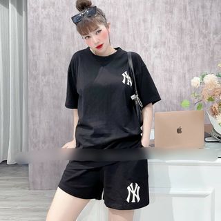 Bộ đùi ny from basic siêu dễ mặc chất thun co giãn, thấm hút mồ hôi hình và video quay thực tế sản phẩm
