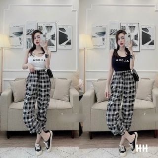SET ÁO ZIP QC BA LỖ MIX QUẦN KẺ THÔ LỤA SIÊU HOT ẢNH SÀN CHỤP THỰC TẾ SẢN PHẨM