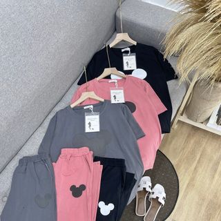 SET BỘ DÀI MICKEY SIÊU CÁ TÍNH CHẤT COTTON ẢNH VÀ VIDEO THỰC TẾ