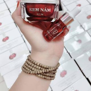 Combo Melasma Kem Nám & Serum Trị Nám MD Beauty