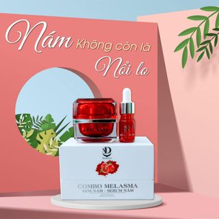Combo Melasma Kem Nám & Serum Trị Nám MD Beauty