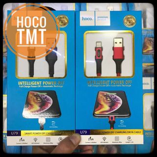 Cáp sạc tự ngắt Hoco U79 Lightning Iphone