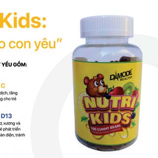 NUTRI KIDS - Vitamin, Khoáng Chất, Tăng Sức Đề Kháng Cho Trẻ Em