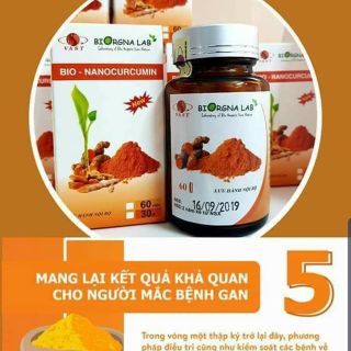 Bio Nanocurcumin Viện Hàn Lâm - Dạng viên