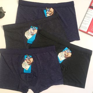 [Mẫu mới] Quần sịp lạnh boxer nam hàng cao cấp chất thun lụa lạnh tản nhiệt trơn mịn mềm và mướt