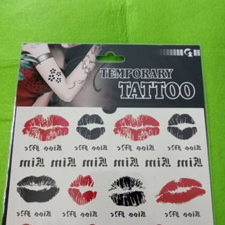 Hình xăm nước bám lâu cả tuần lun