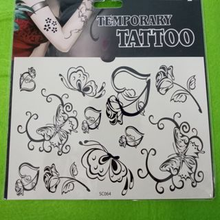 Hình xăm nước bám lâu cả tuần lun