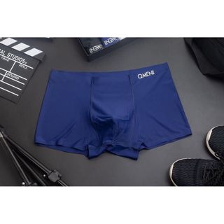 Quần lót nam QMEN dạng boxer cao cấp chất thun lạnh ép nhiệt siêu co giãn