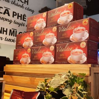 Trà sâm túi lọc Vitalitea-nhân sâm Canada