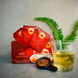 Trà sâm túi lọc Vitalitea-nhân sâm Canada