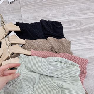 Váy suông thun gân cao cấp lên hàng. Chất thun gân giãm 4c đẹp k tì