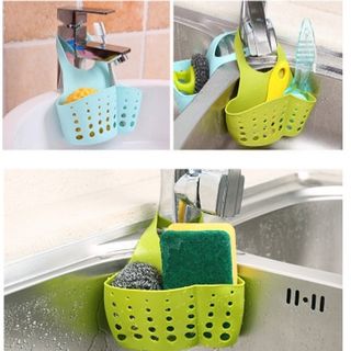 Giỏ nhựa - Giỏ nhựa dẻo - Giỏ đựng đồ treo bồn rửa bát kích thước nhỏ gọn nhưng hữu ích vô cùng