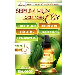 Serum mụn Collagen X3