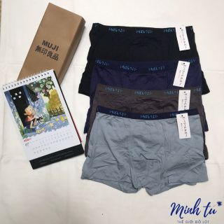 Quần lót nam boxer cạp Nhật chất cotton mềm thoáng mát và thấm hút tốt