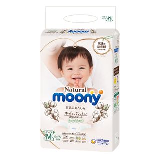 Bỉm moony Natural/ Moony trắng nội địa Nhật 100%