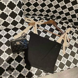 Áo 2 Dây Nơ Voan - MH120, Chất Liệu Cotton Freesize, Phong Cách Sexy, Quyến Rũ, !!!