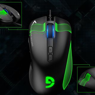 Chuột Chơi Game Fuhlen G90 Với Nút Bấm 'Bất Tử' - Lò Xo Bất Tử 80 Triệu Click Bảo hành 2 năm