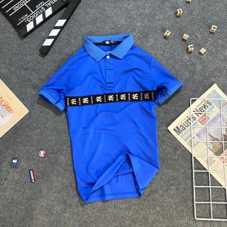 ÁO THUN NAM CỔ TRỤ PHỐI