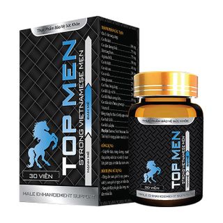 TOP MEN - Viên Uống Hỗ Trợ Tăng Cường Sinh Lý Nam HỘP 30 VIÊN [ ] giá sỉ