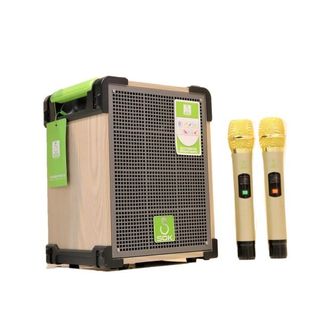 Loa kéo SOK 318 – Loa kéo bass 1.5 tấc – Tặng kèm 2 micro không dây – Loa du lịch - Có remote, đầy đủ kết nối bluetooth, AUX, USB, SD card – Có chức năng true wireless - Thiết kế vỏ gỗ sang trọng, âm thanh sống động